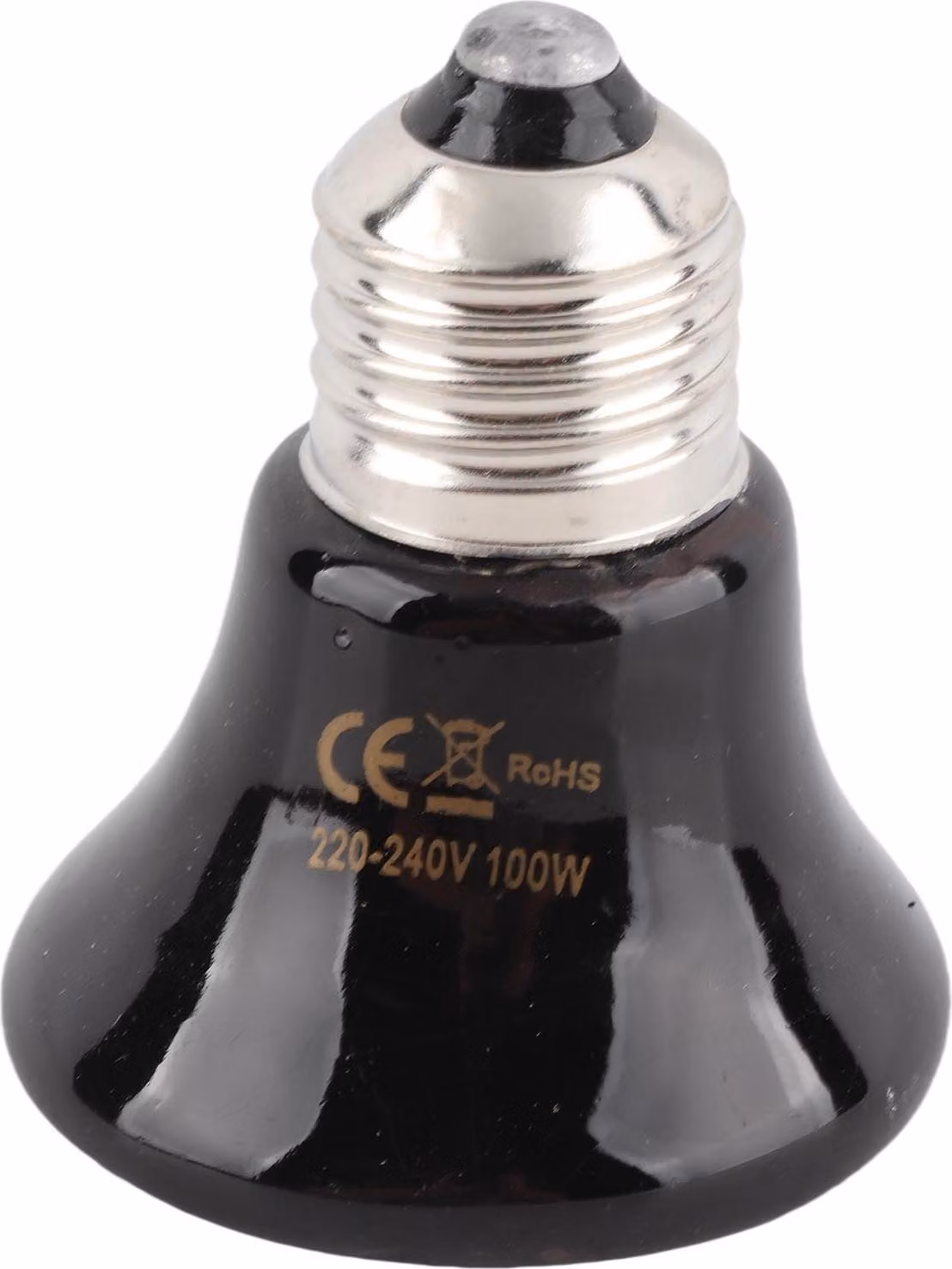 Lampada termica per rettili in Vetroceramica, mini riscaldatore a infrarossi per anfibi, lucertole e rettili, 220 V - 240 V