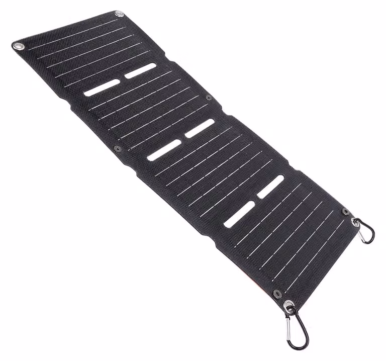 Pannello solare pieghevole da 40W con USB, caricabatterie solare portatile per attività all'aperto
