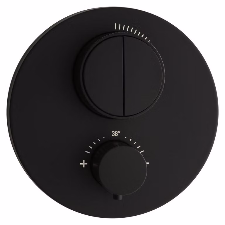 Herzbach LIVING PUSH, set di termostati a colori, per 2 circuiti
