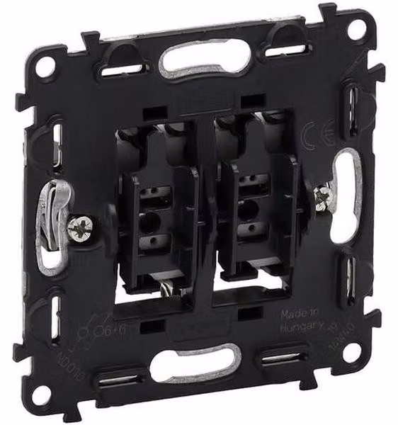 Legrand Valena Life inserto INMATIC doppio commutatore 10AX 752008