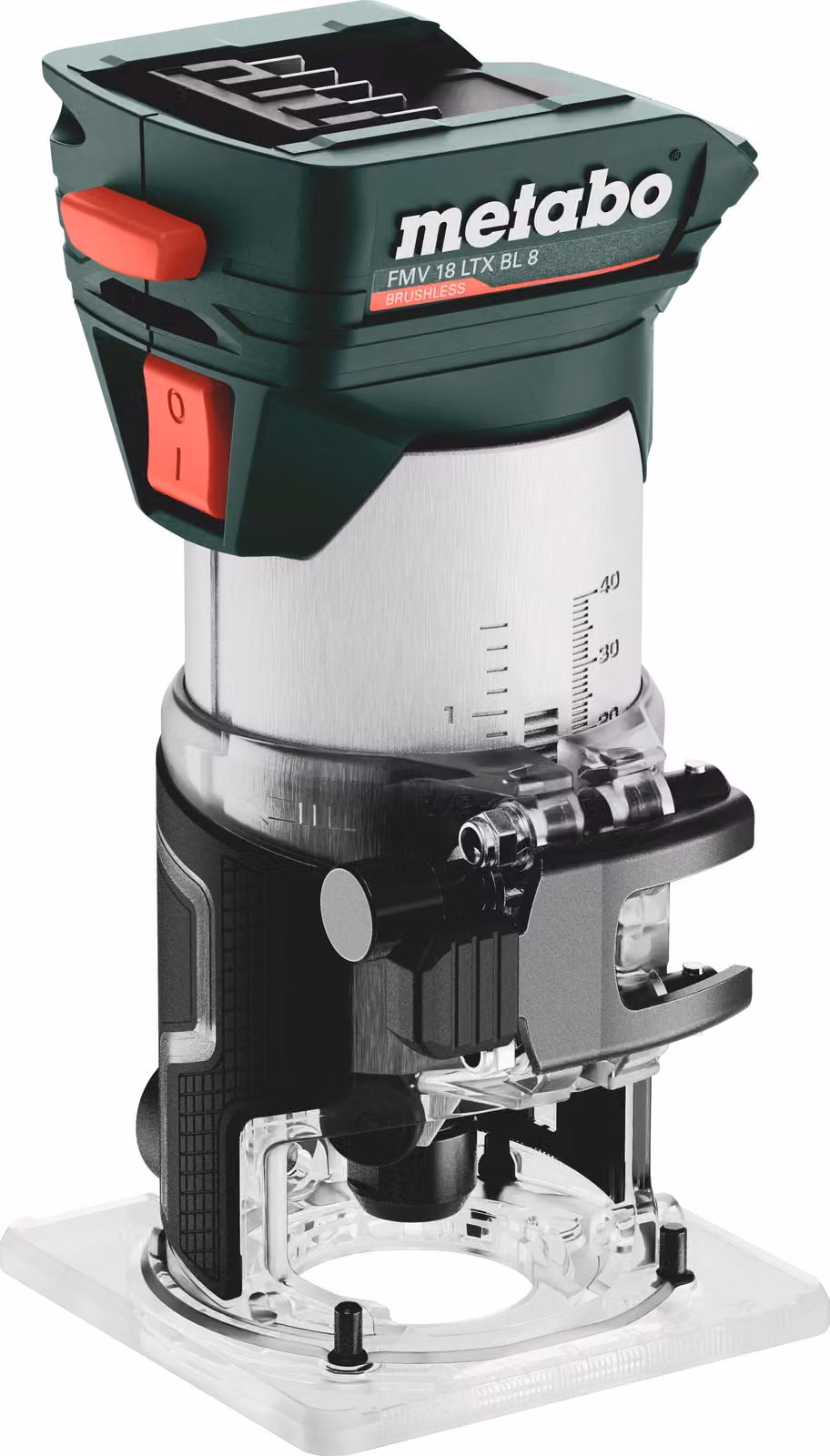 Metabo FMV 18 LTX BL 8 Akku-Kantenfräse metaBOX Leerlaufdrehzahl 4800-29000/min