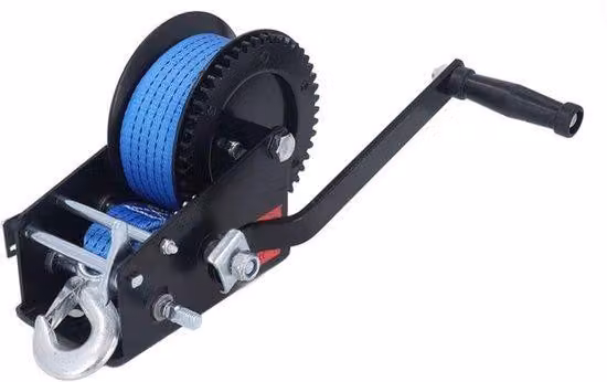Cavalletto a fune con capacità di sollevamento di 1450 kg - Cavo di 10 metri - Acciaio - Design ergonomico - Maniglia antiscivolo - Resistente alla corrosione - Cesto