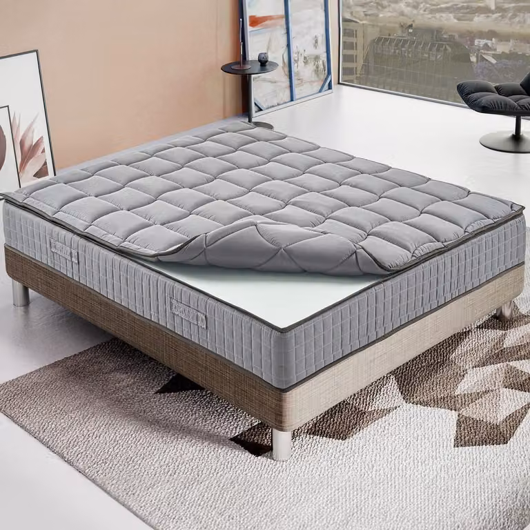 Materasso 90x200 cm, Alto 27 cm, Molle Interconnesse, Ortopedico e Indeformabile Rigidità H3, Memory Foam3 cm, 100% Italy , Sfoderabile