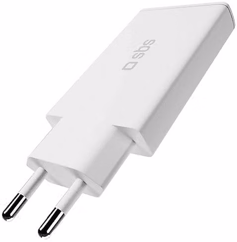 Caricabatteria SBS Ultra Slim GaN PD con USB-C da 67W, Bianco