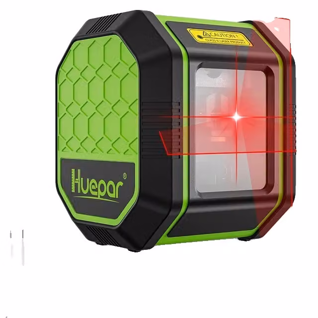 Livella laser, raggio verde, batteria ricaricabile agli ioni di litio, rosso