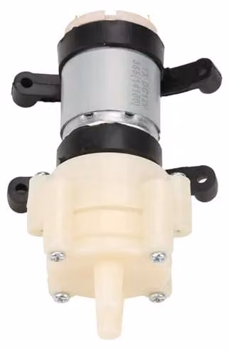 Pompe a membrana da 12V DC, mini pompe per acqua, silenziose, portata da 1,5 a 2 litri al minuto, altezza di sollevamento di 3 metri
