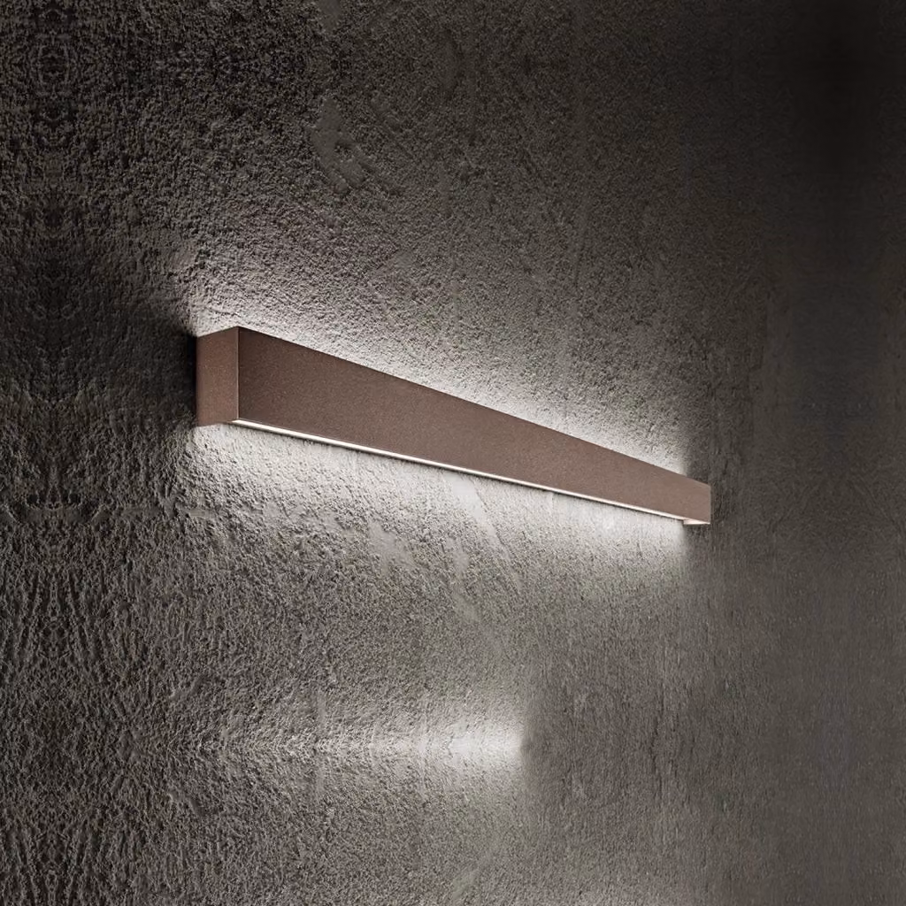 Applique Minimal Perenz Illumina in metallo marrone con LED 30W 3000K luce bianca calda – 2