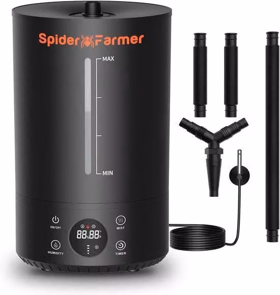 Aria Fredda per Piante - Riscaldatore 6L con Rifornimento Superiore per Coltivo