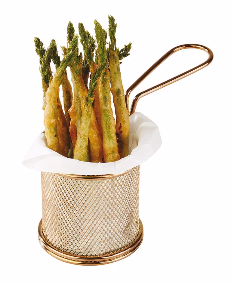 Porta Snack Cm Ø 8 H 7,5 Inox Oro