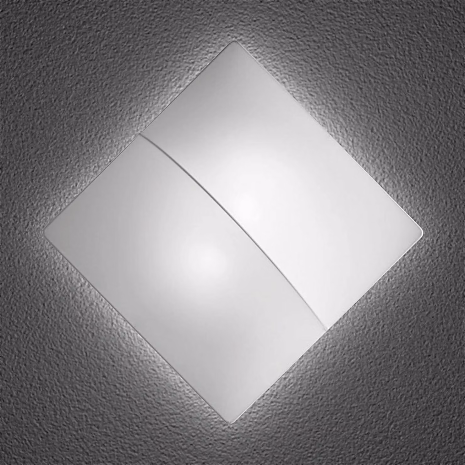 Axo Light Applique da parete NELLY, dimmerabile, Bianco / Opale, Soggiorno / Sala da pranzo, Metallo, Design, Applique