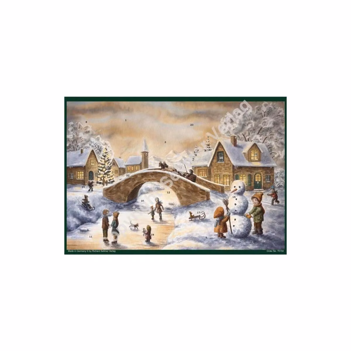 Calendario dell'Avvento «Sul ponte»