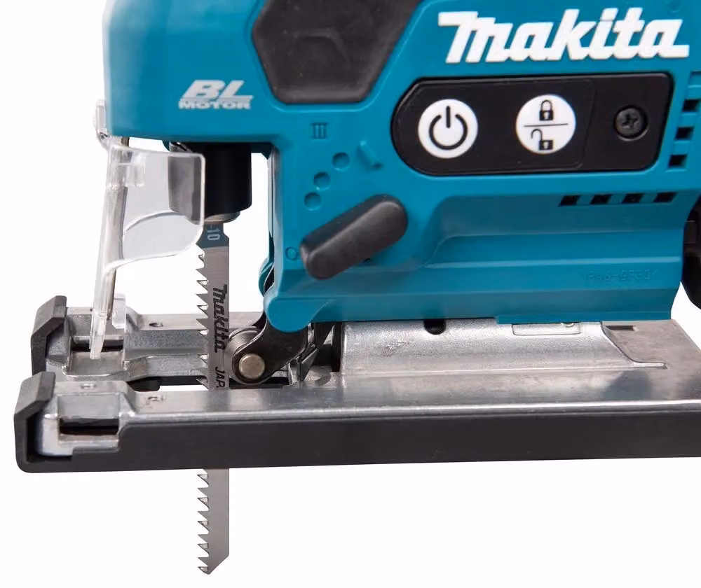 Makita DJV185RF1J Seghetto alternativo a batteria 18 V con motore brushless, 3000 spm e cambio lama senza utensili, colore Verde – 2