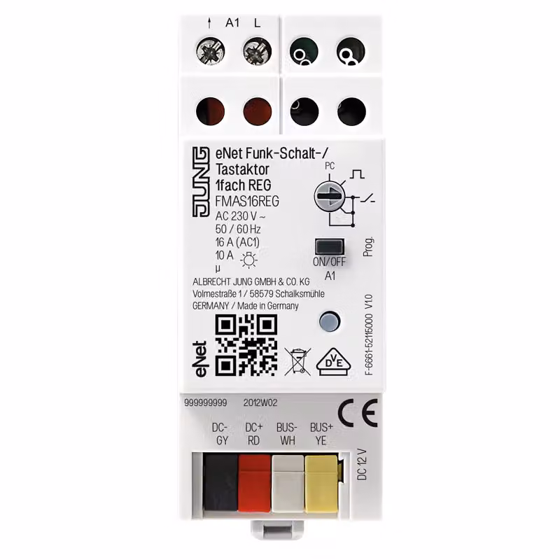 Jung FMAS16REG Attuatore wireless REG a 1 canale