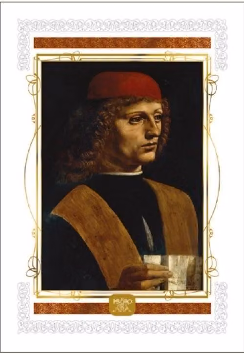 Abbonamento 16x23 cm + busta Leonardo Da Vinci - DaVinci