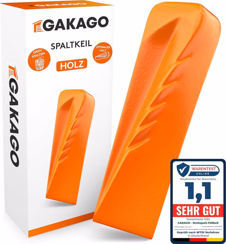 Gakago: cuneo da spacco per legno, cuneo rotante