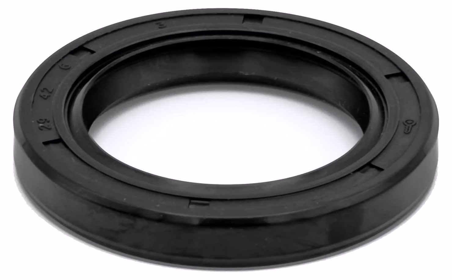 Guarnizione radiale per albero, 20x42x7 mm, NBR70, colore nero