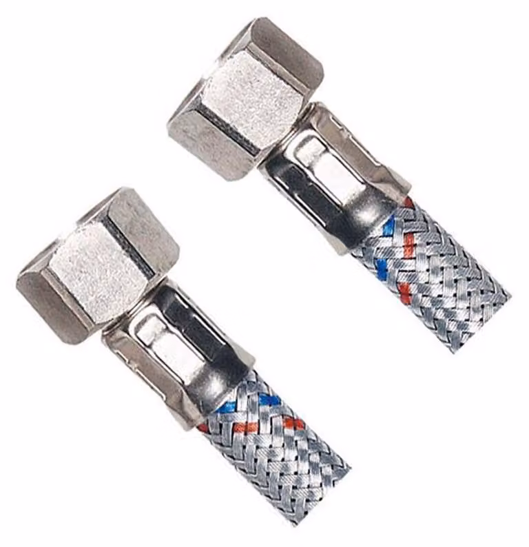 Tubo flessibile, acciaio inox FxF 1/2 "x1/2", 80cm