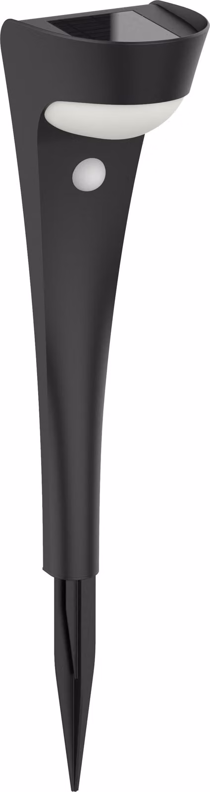 Lampada Strend Pro Garden, solare, LED, con sensore di movimento, 10,2x13x52,5 cm