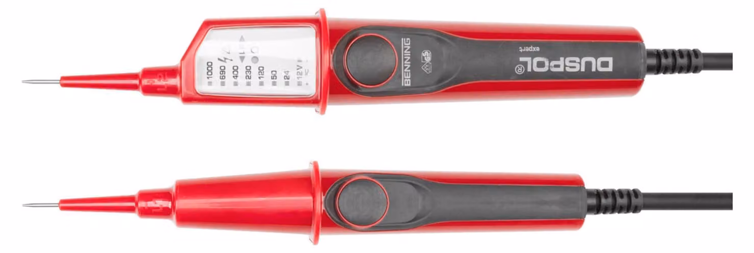 GEDORE VDE 4616 Tester di tensione a 2 poli con display a LED, 3032744