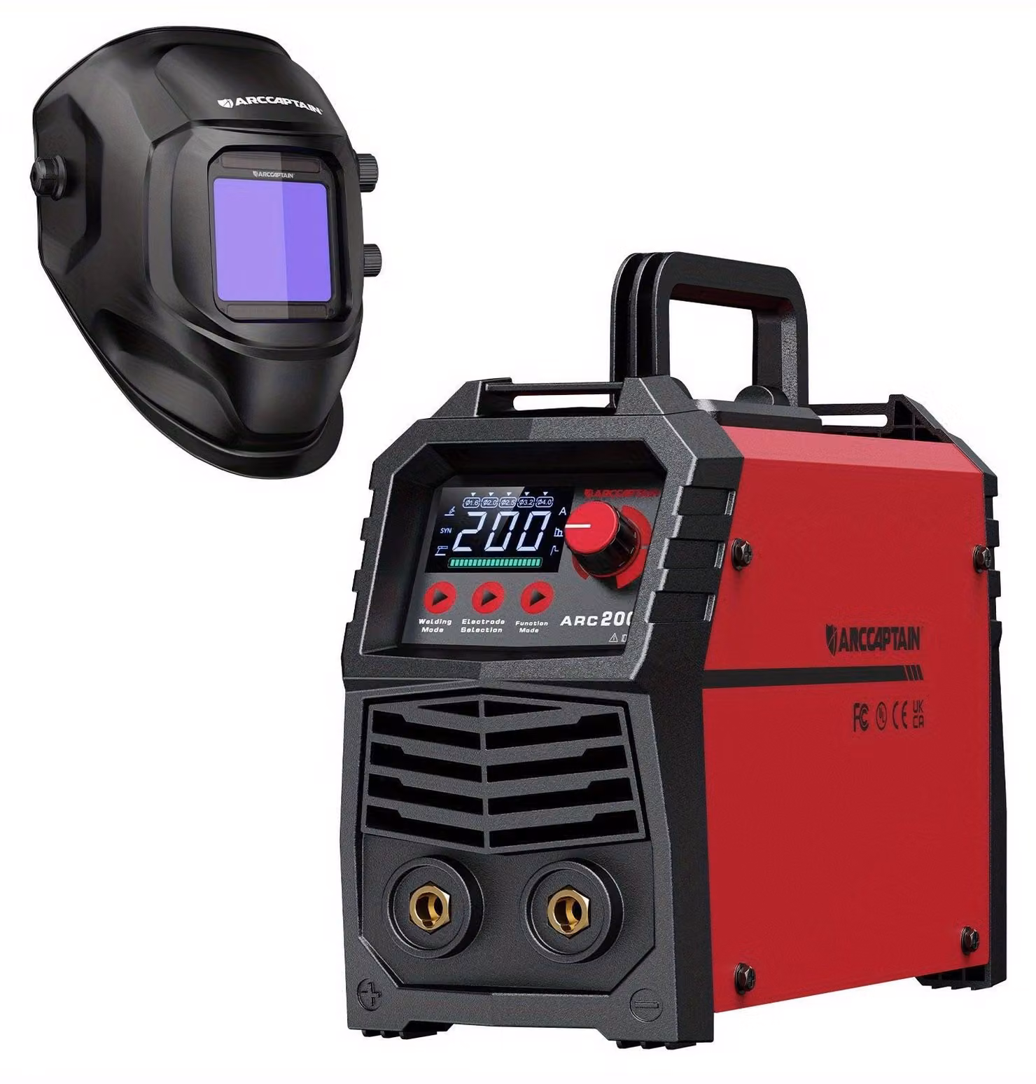 Lasmachine – Apparecchio di saldatura 2-in-1 con una potenza di 200A e controllo sinergico per le saldature ARC e TIG
