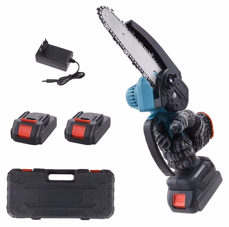 Troncatrice a catena mini, senza fili, leggera e portatile
