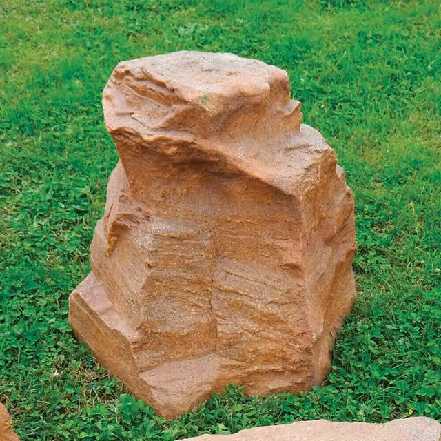 Roccia Artificiale Decorativa da Giardino 57x52x54 cm in Vetroresina