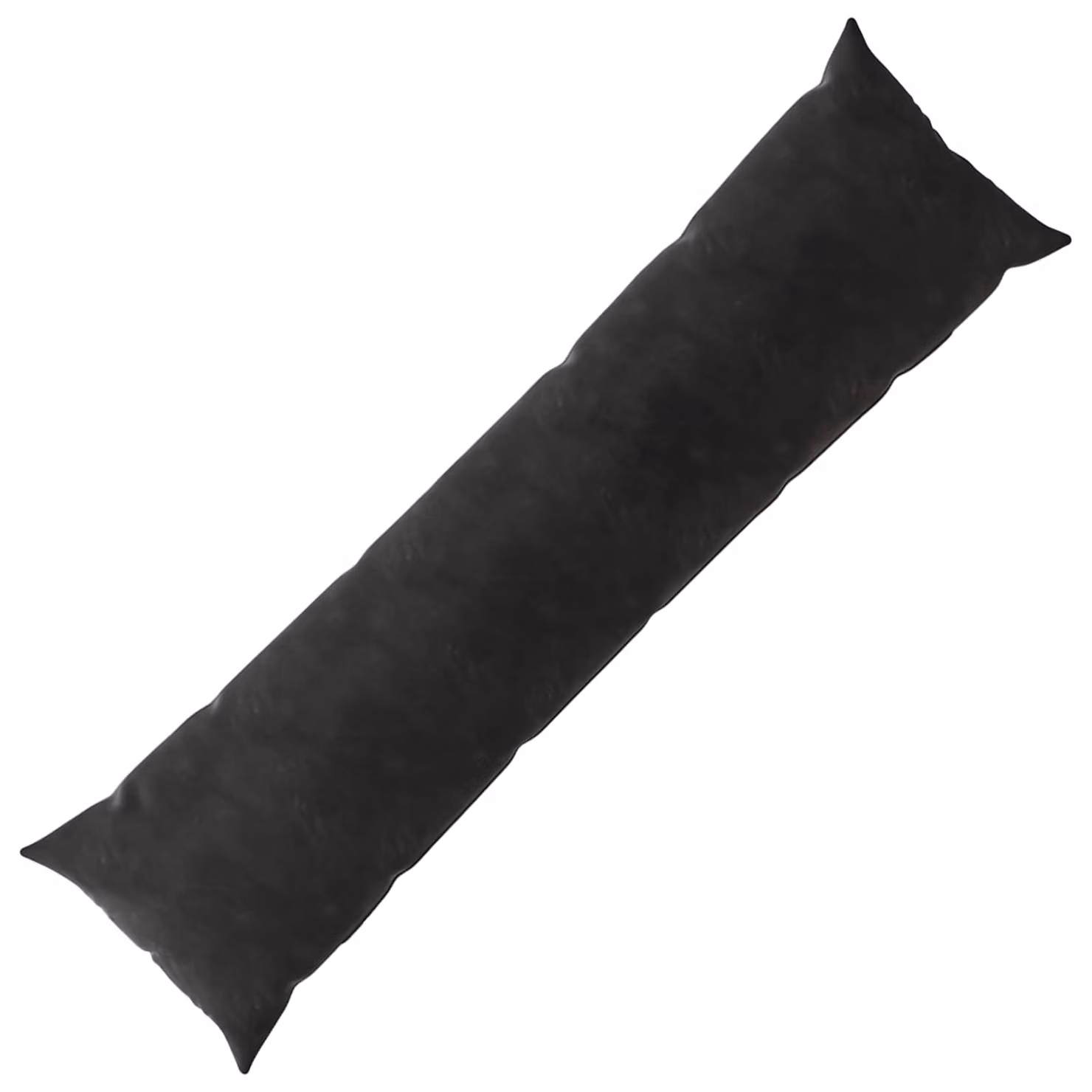 Federa vidaXL HEERLEN in velluto nero, L 145 x L 40 cm