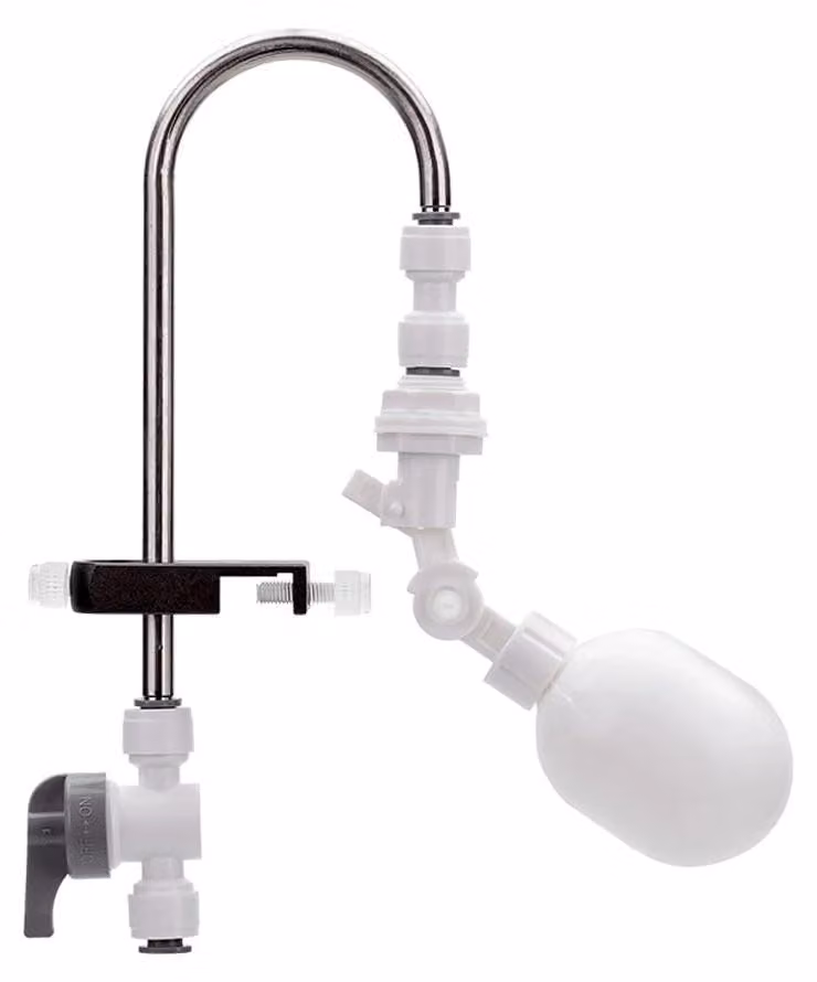 Valvola di regolazione del galleggiante, filtro dell'acqua automatico da 1/4"