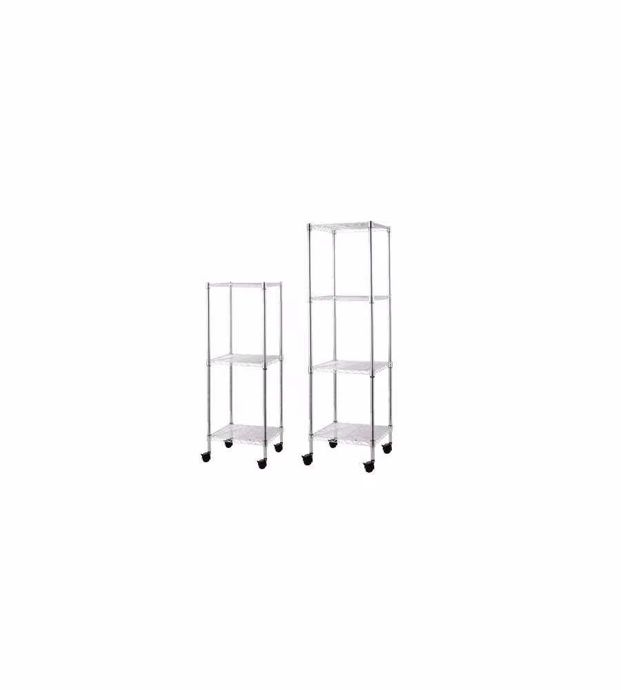Scaffali Brixo Manhattan 3P H.90Cm C/Ruote