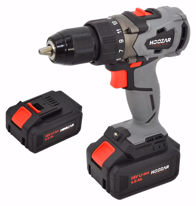 Hoozar 18v 2x4.0ah 60nm avvitatore cd60bl-m2
