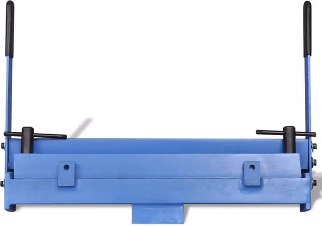 Piegatrice manuale per lamiera in ghisa blu CFW7455667 con capacità 450 mm