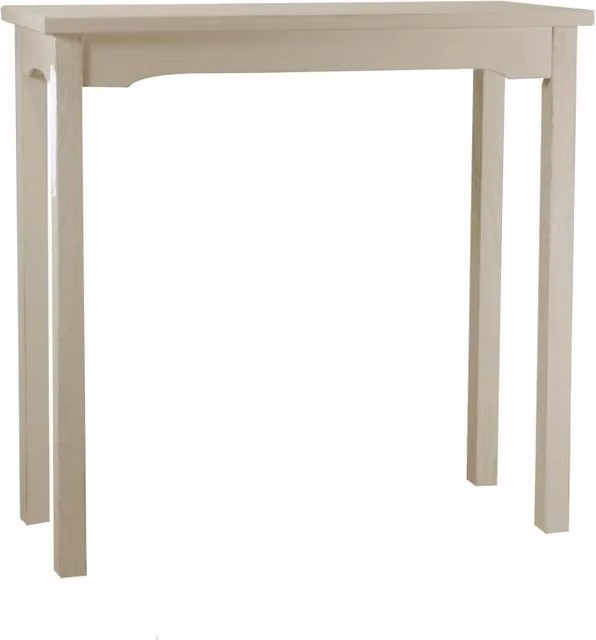 Tavolo esposizione legno nantes grigio rettangolare cm 114x46h100