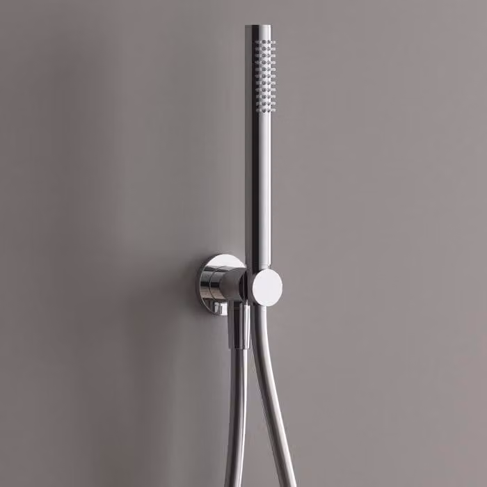 Set doccia Kronenbach SUPRA con soffione a pioggia e raccordo a muro