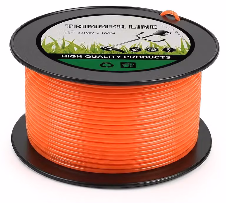 Filo di nylon da 100 metri per tagliaerba, diametro 3 mm