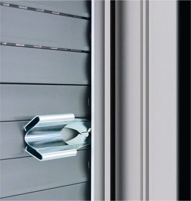 Gancio di sicurezza per tapparelle Schellenberg 16004, 2 pezzi.