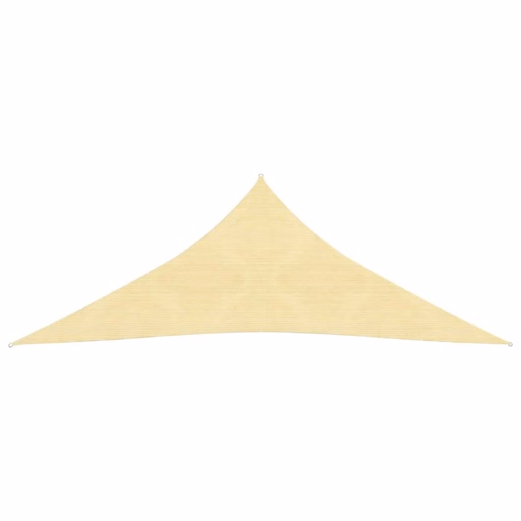 The Living Store Tenda da sole 160 g/m² Beige 3x3x3x3 m HDPE