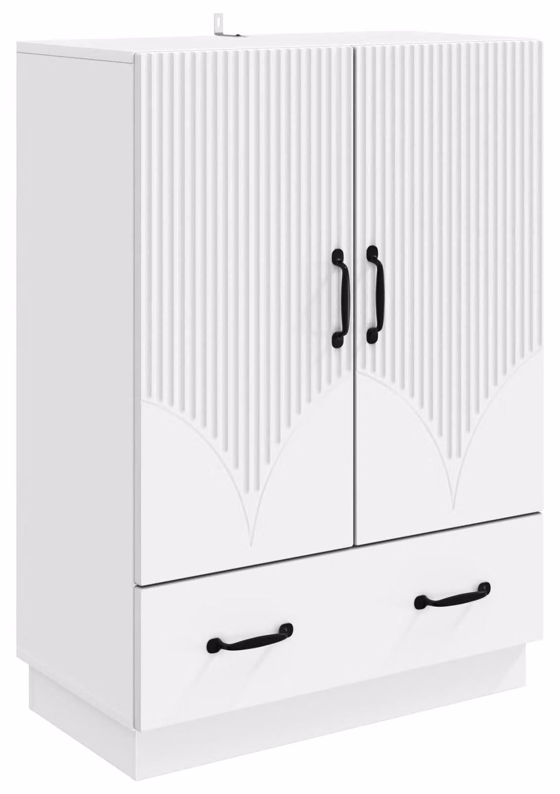 Credenza Bianco 66 x 34,5 x 92 cm Legno ingegnerizzato