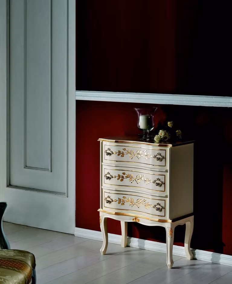 Designer Italienische Holz Möbel Hoch Kommode Schrank Kommoden Schränke Weiß
