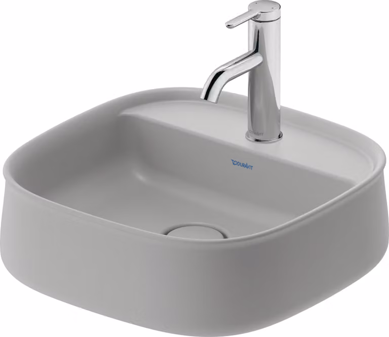 Duravit Zencha lavabo à poser 420 mm, un trou pour robinet, 2374426771, 2374426771