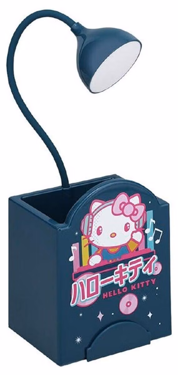 Barattolo portaoggetti e lampada Hello Kitty
