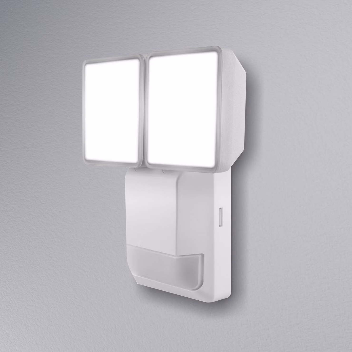 OSRAM Faretto da esterno con sensore LED ENDURA PRO, bianco, IP55 PRO, Bianco / Opale, Plastica, Lampada LED da esterni