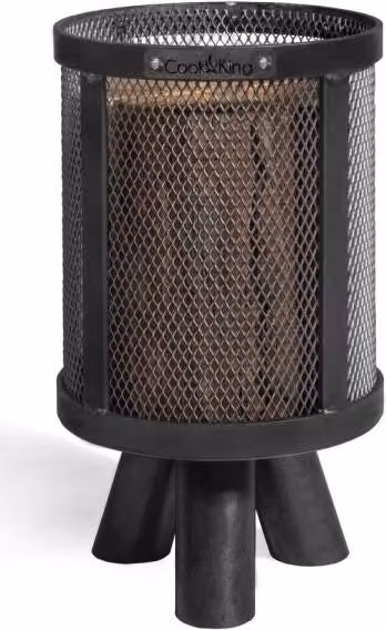 Barbecue Braciere per torce svedesi PEDRO Cook King in acciaio nero