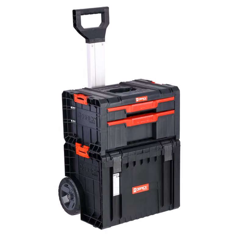Set di cassette portautensili mobili con impugnatura Tesco Pratico set da officina Modular PRO