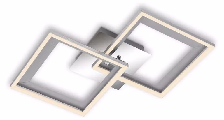 Lampada da soffitto LED lampada da soffitto dimmerabile 3000K orientabile 22W cromato Briloner