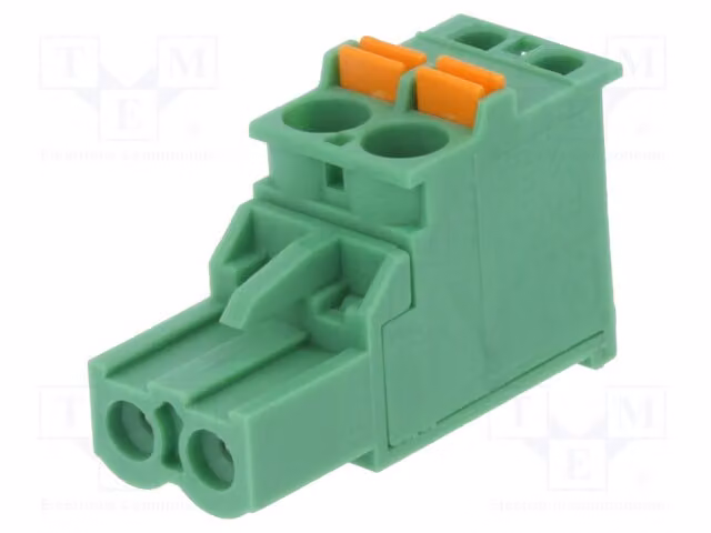 1 x Profilo di chiusura disattivabile con angolo di 90°, corsa: 2 x 5 mm, connettore FKCVR 2,5/2-ST, codice prodotto: 190971