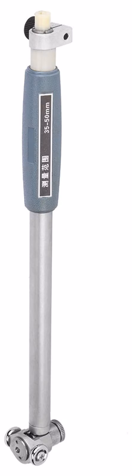 Misuratore di alesaggio con indicatore, 35~50 mm - Lega di alluminio - Alta precisione 0,01 mm - Resistente alla corrosione - Include indicatore - Facile da usare - Misuratore di alesaggio