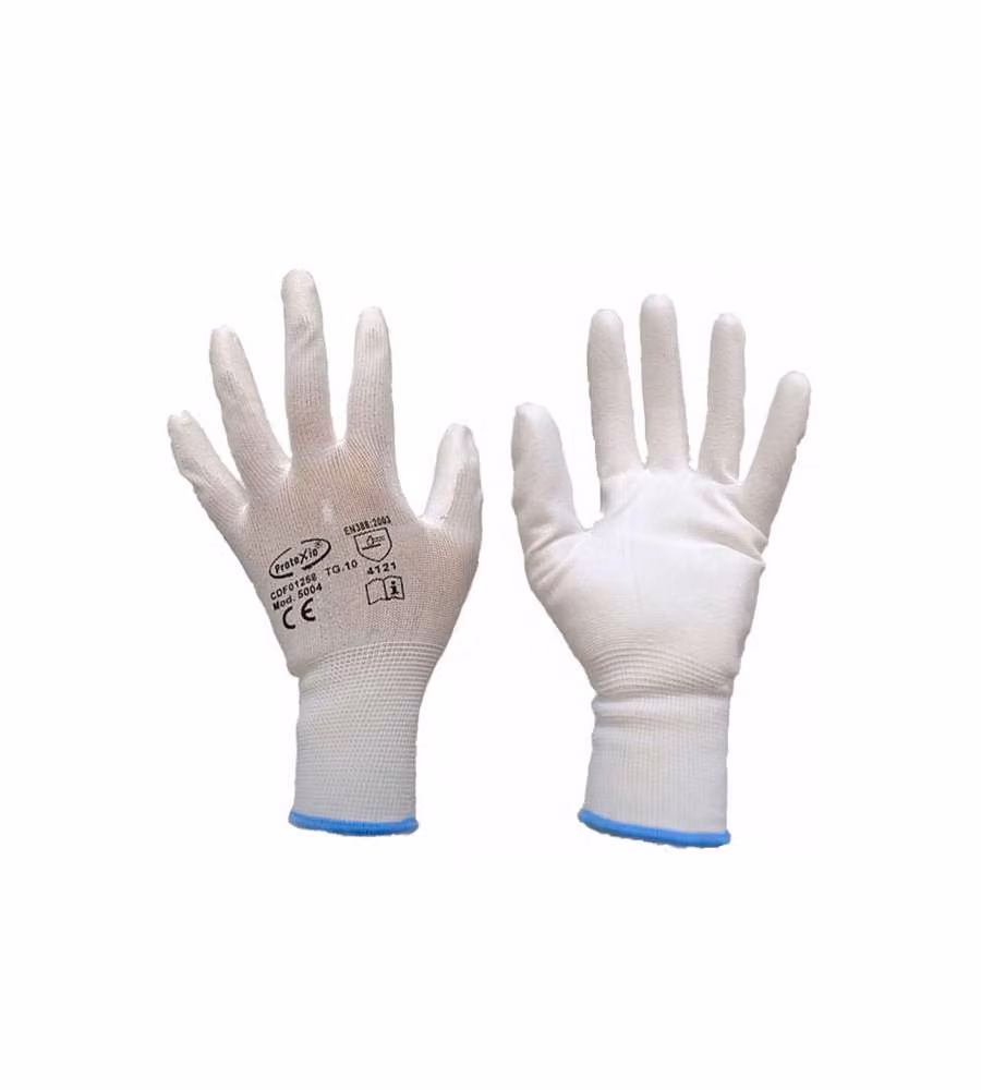 Guanti Poliuretano Bianchi  9       Protexio 01262