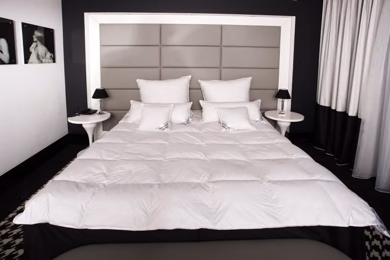 HS21 Piumino 135x200 cm 900 grammi Piumino 70% piumino 30% piume Mayaadi Home