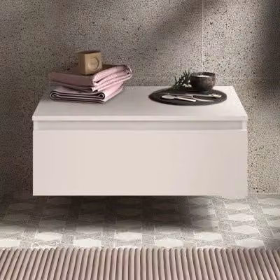 Cassettiera da bagno sospesa Sumo bianco opaco con chiusura soft close L: 60,8 cm, P: 46,0 cm, H: 27,0 cm