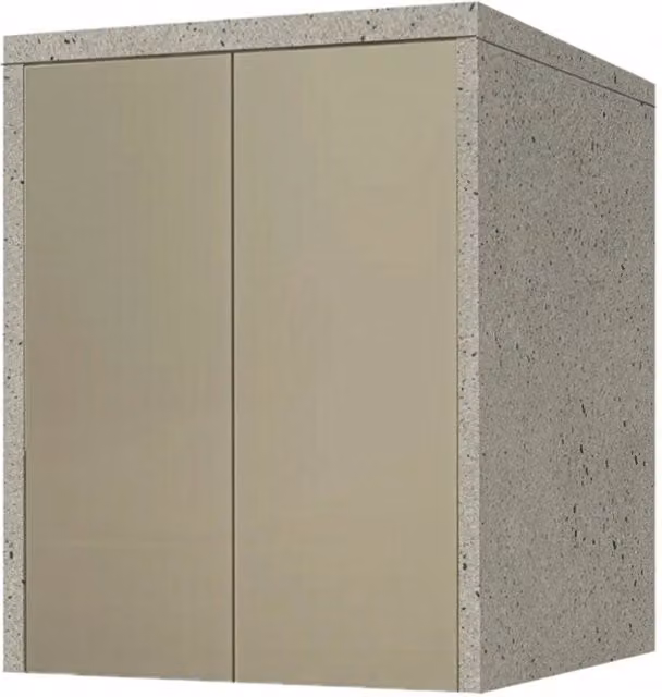 Porta Lavatrice Asciugatrice Savini 79 x 91 x 65 cm Tortora Pietra